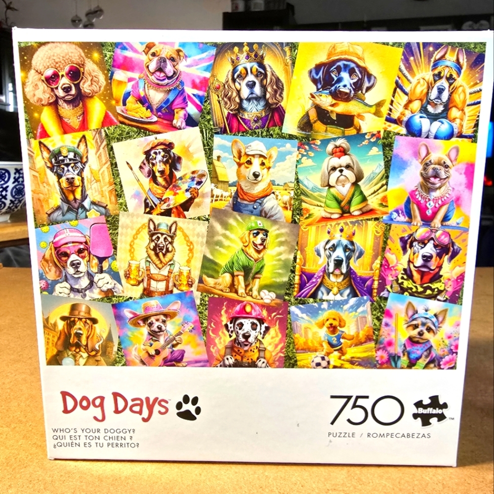 Buffalo Dog Days Puzzle - 750 Pieces